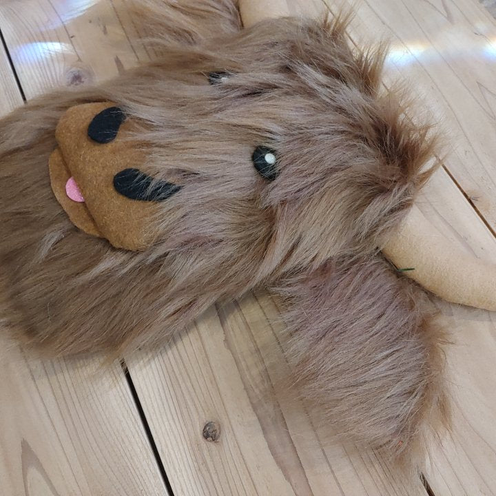 Wreath Attachment - Highland Cow