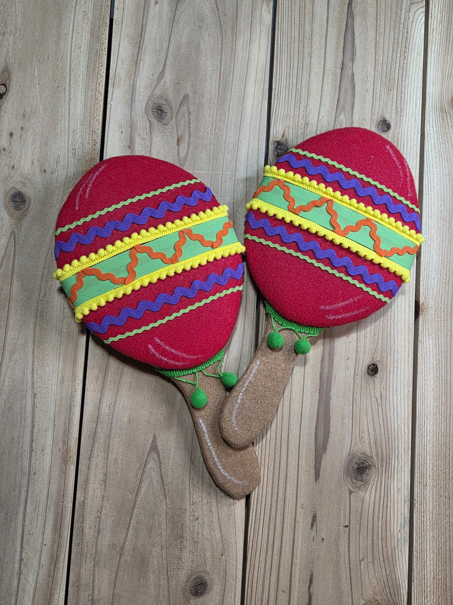 Wreath Attachment-Fiesta Maracas