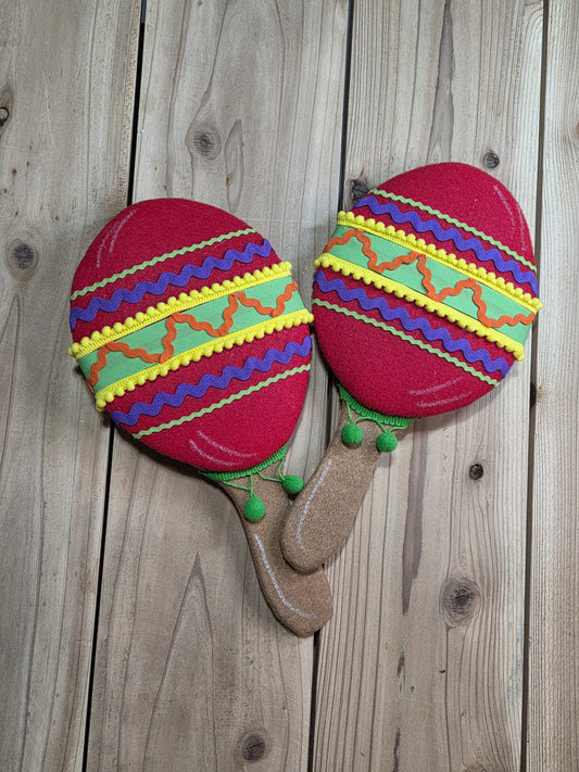 Wreath Attachment-Fiesta Maracas
