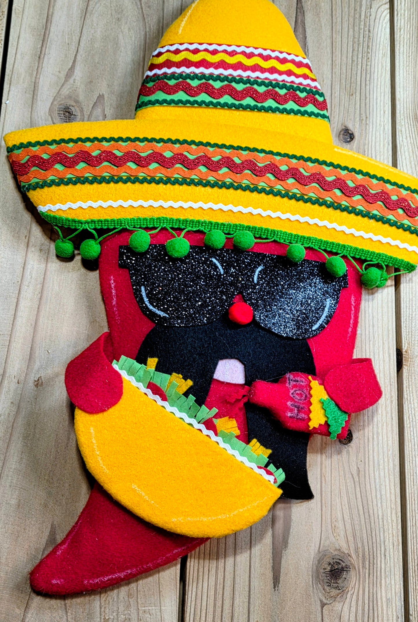 Wreath Attachment-Fiesta Pepper