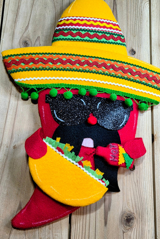 Wreath Attachment-Fiesta Pepper