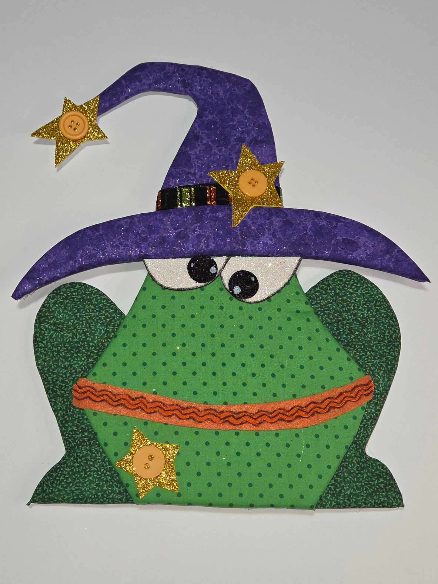 Wreath Attachment - Halloween Frog