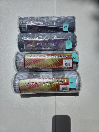 Destash - 10 inch deco mesh (29-32)
