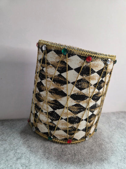 Wreath Attachment - Small Drum - Harlequin